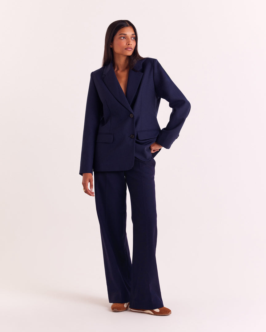 Pantalon Simeon bleu encre