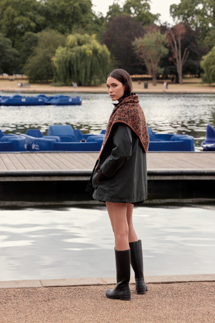 Bottes Emilia noir Barbour x Balzac Paris