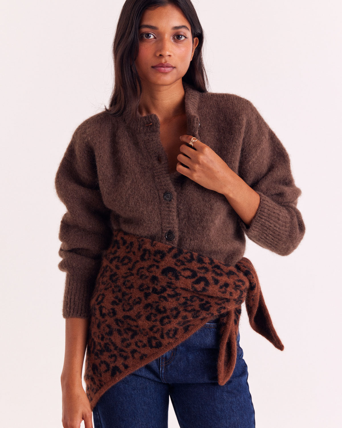 Cardigan Douceur moka