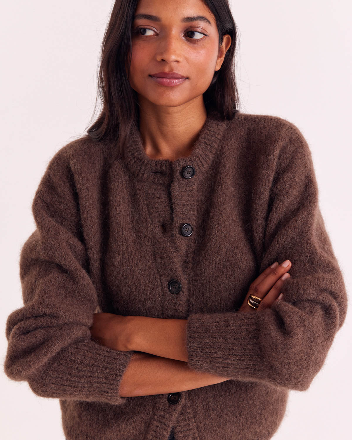 Cardigan Douceur moka