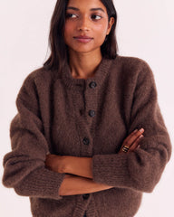 Cardigan Douceur moka