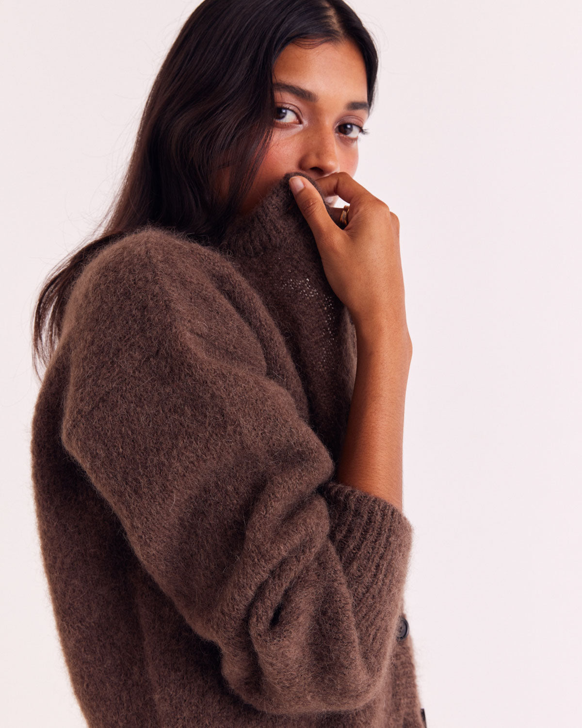 Cardigan Douceur moka