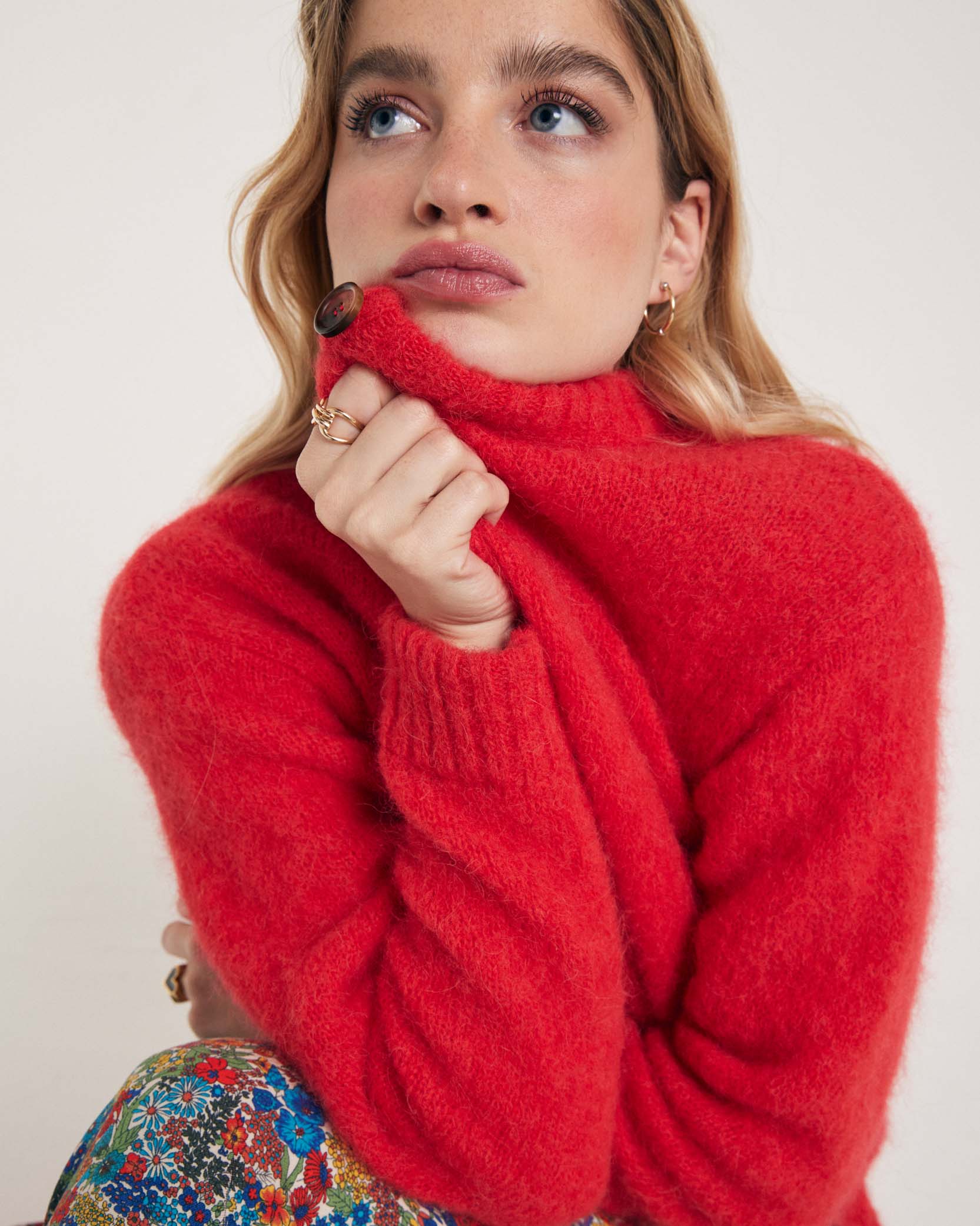 Cardigan Rosanne rouge