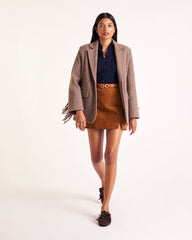 Jupe Monica velours camel
