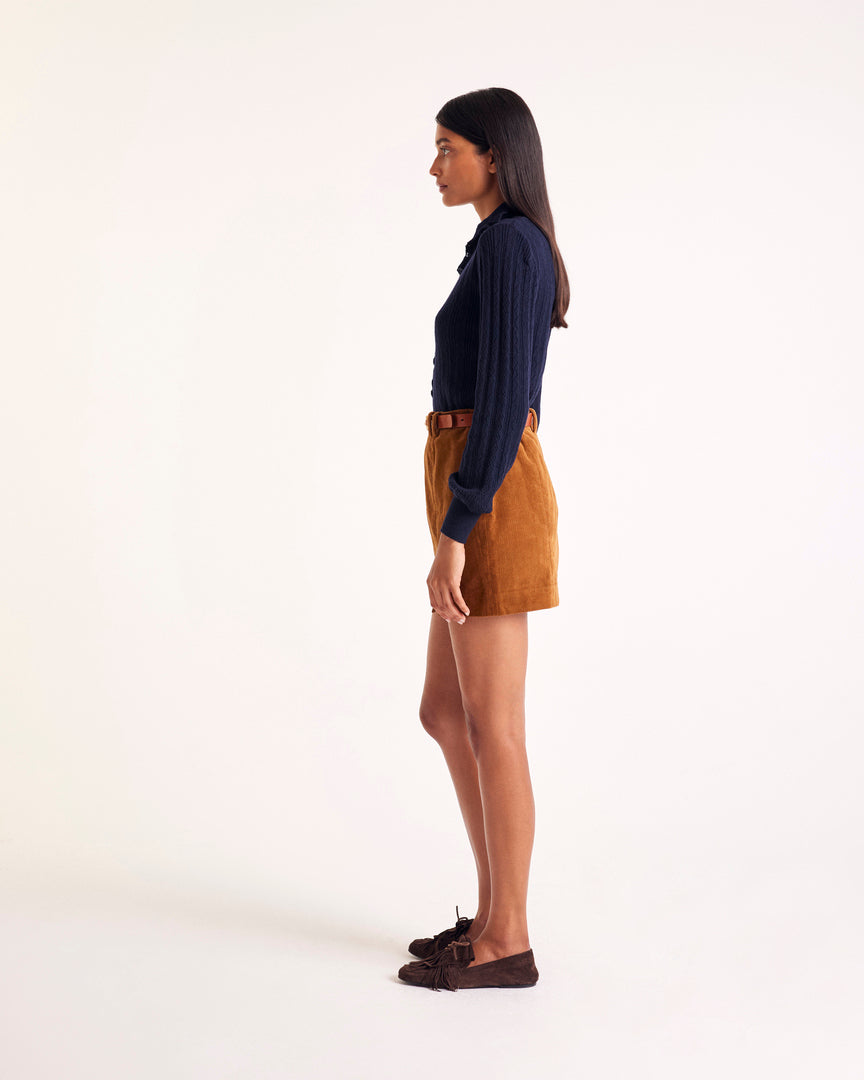 Cardigan Odile bleu marine