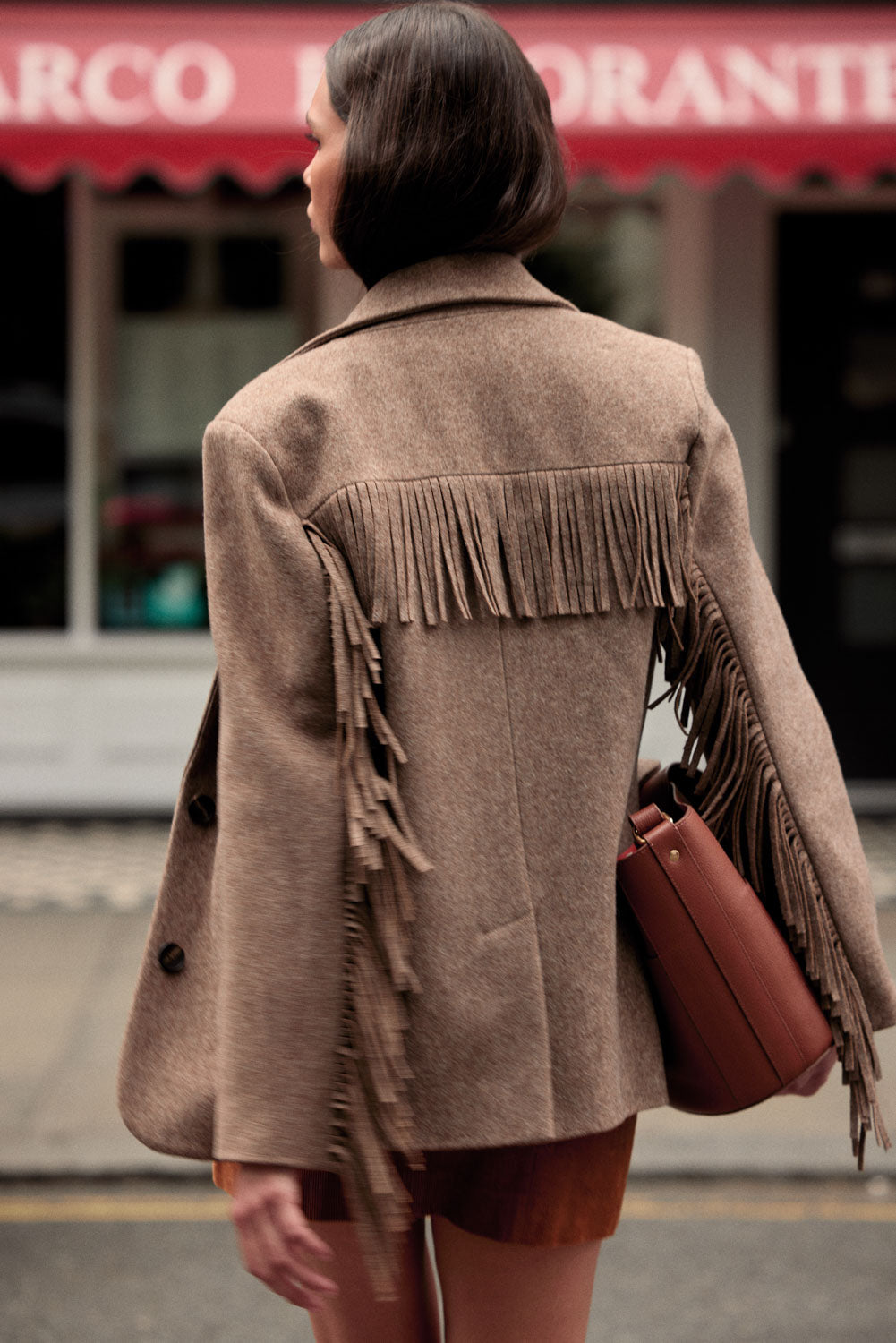 Jupe Monica velours camel