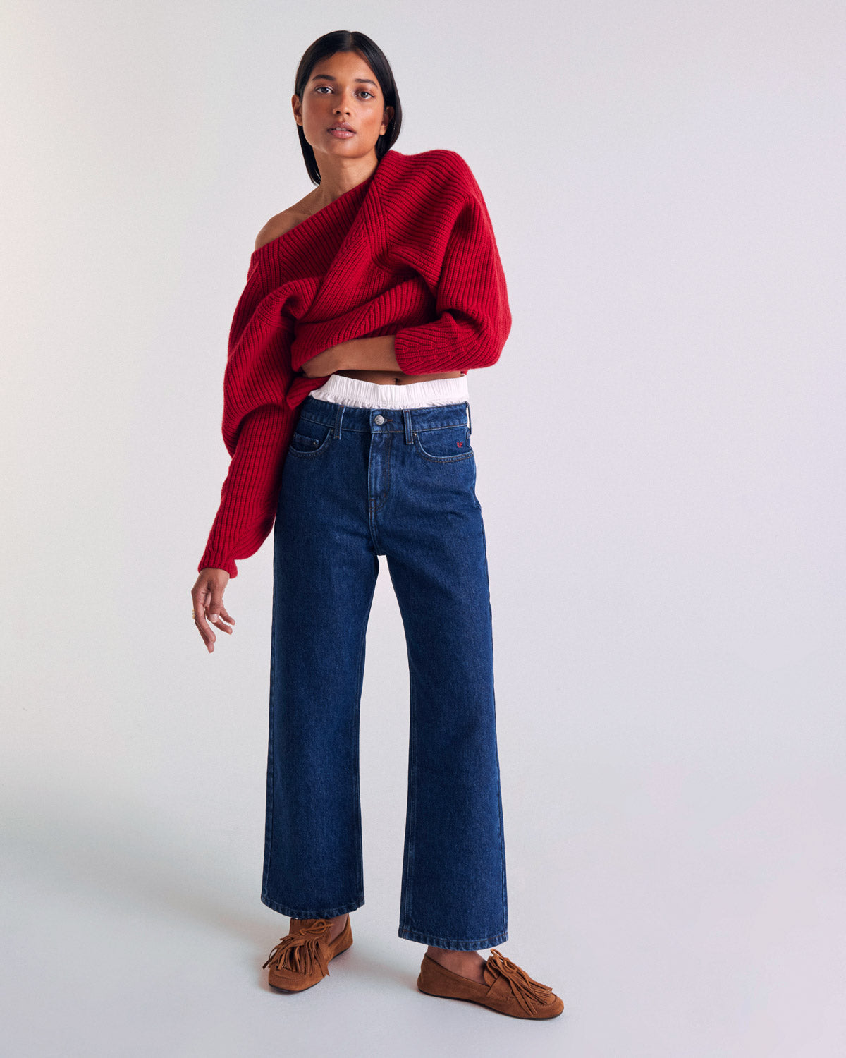 Jean Leonard bleu indigo