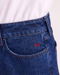 Jean Leonard bleu indigo