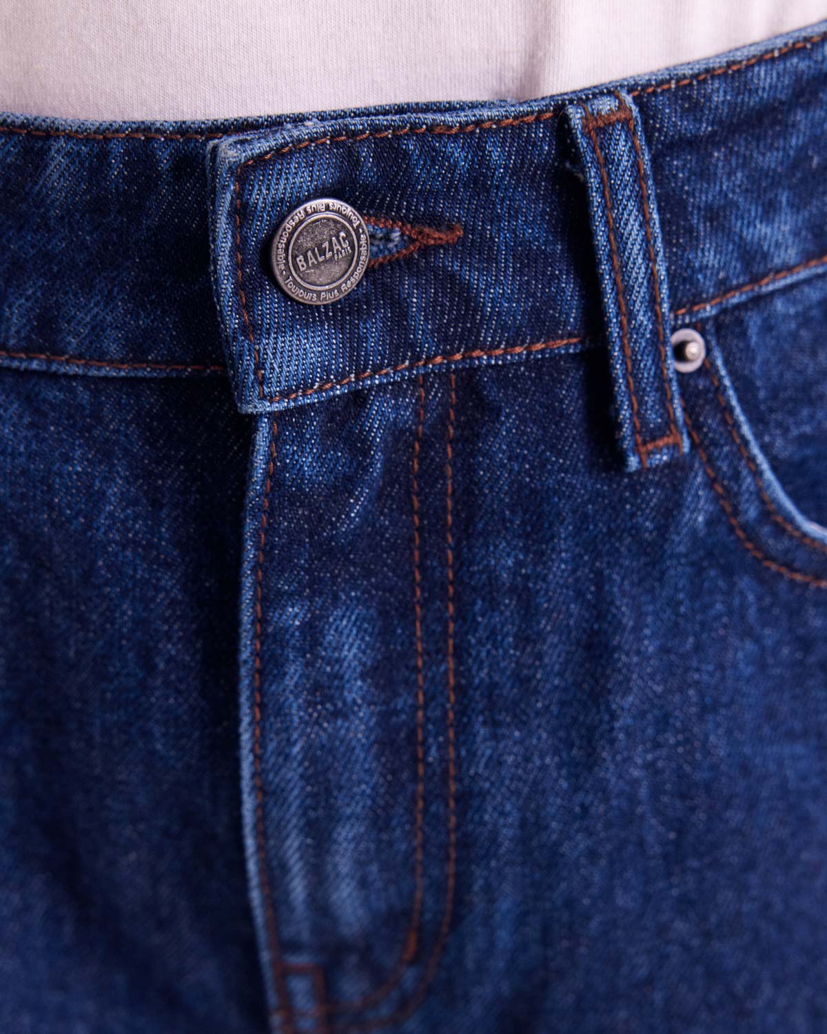 Jean Leonard bleu indigo