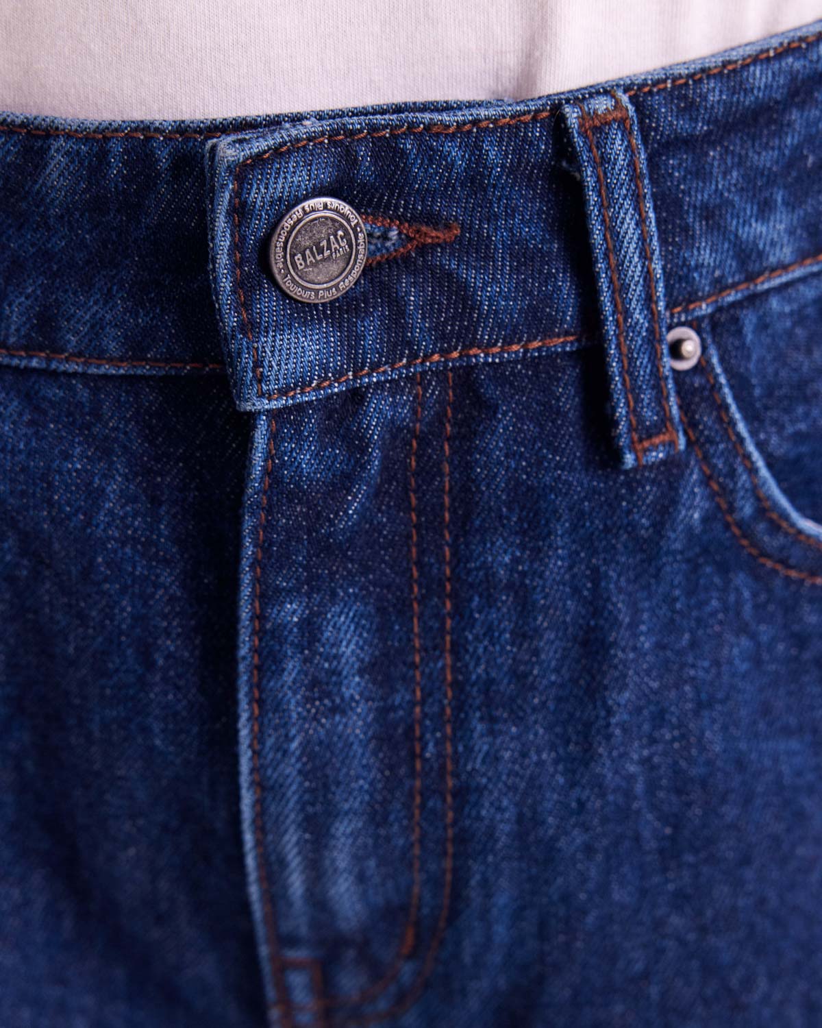 Jean Leonard bleu indigo