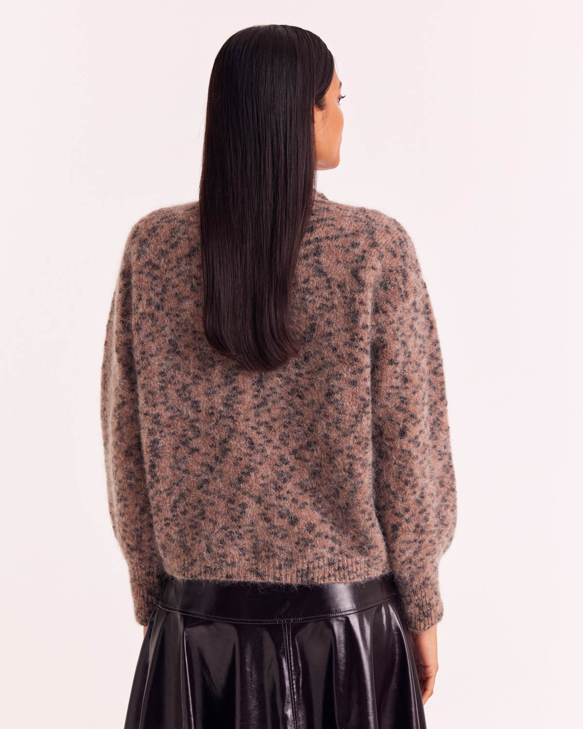 Cardigan Douceur guépard tacheté