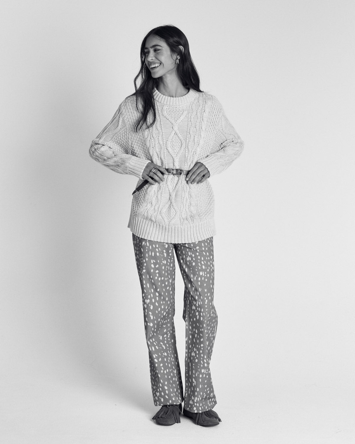 Pull Chandler écru