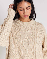 Pull Chandler écru