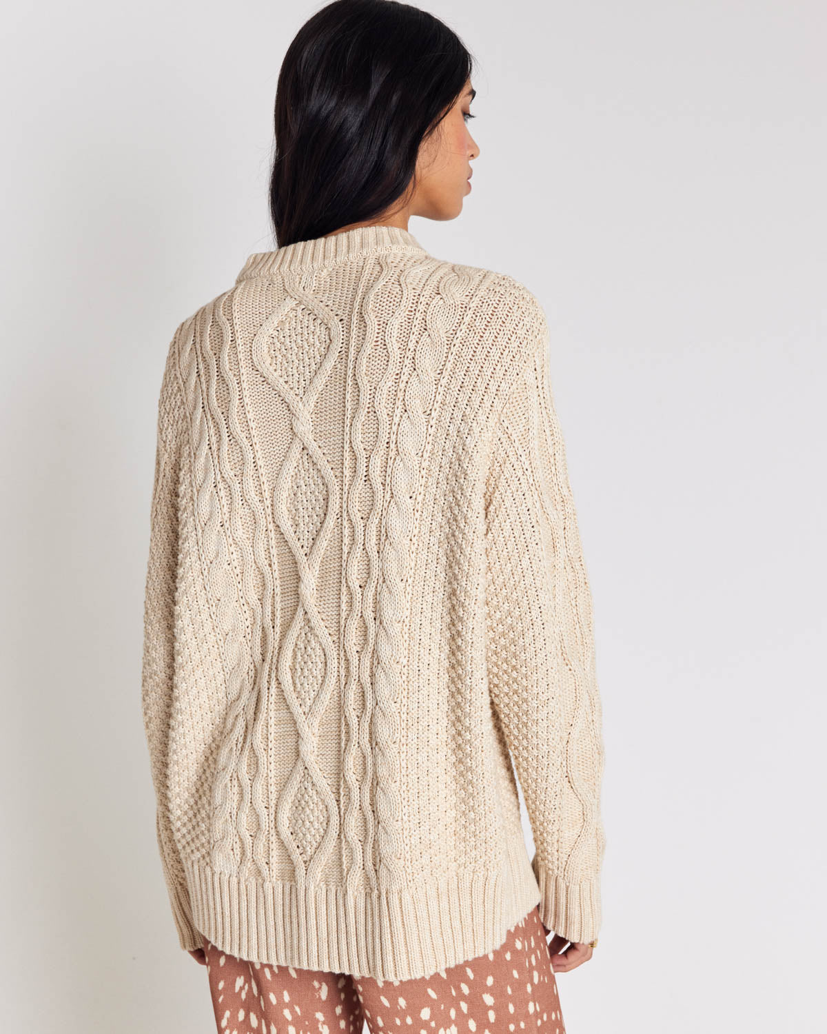Pull Chandler écru