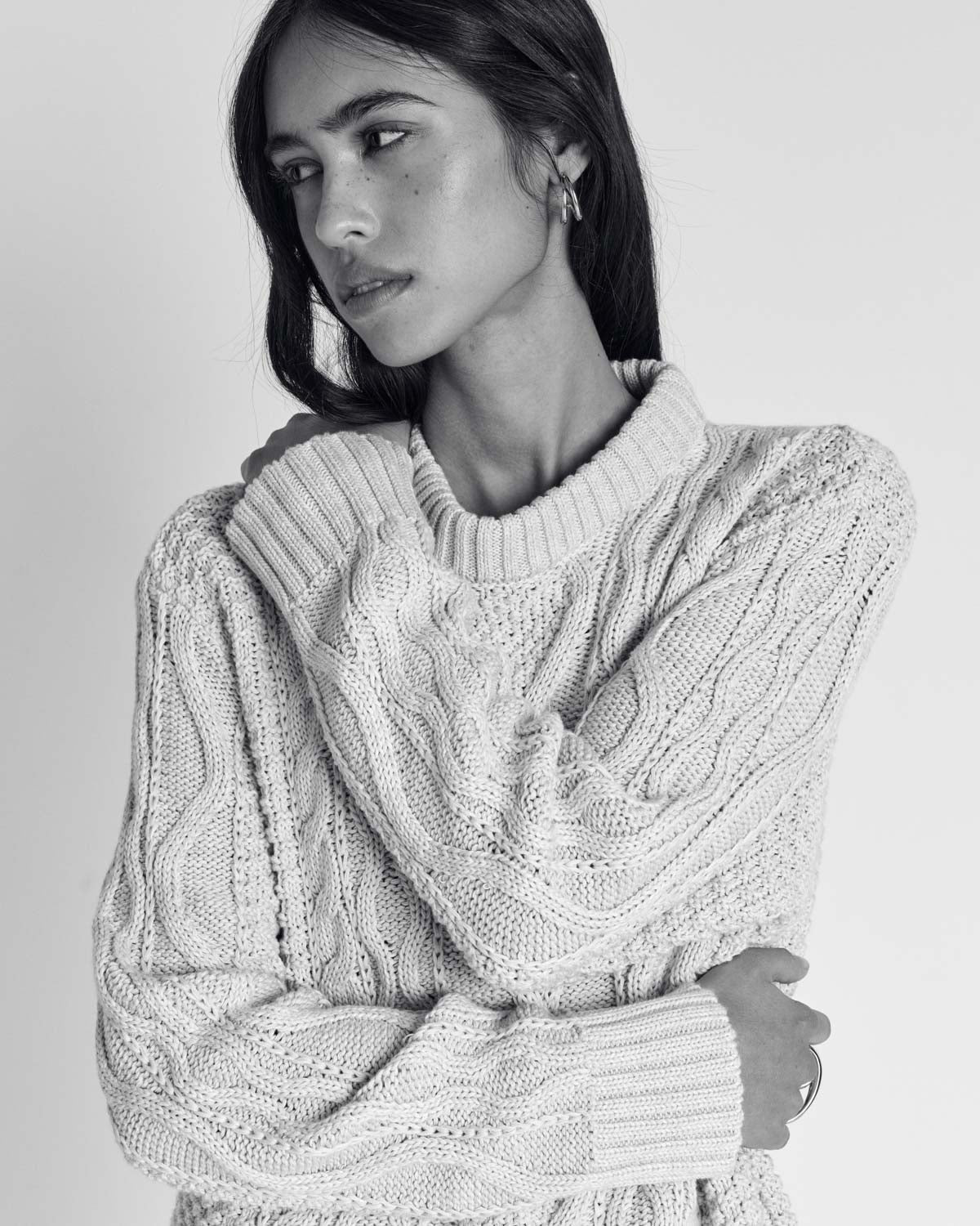 Pull Chandler écru