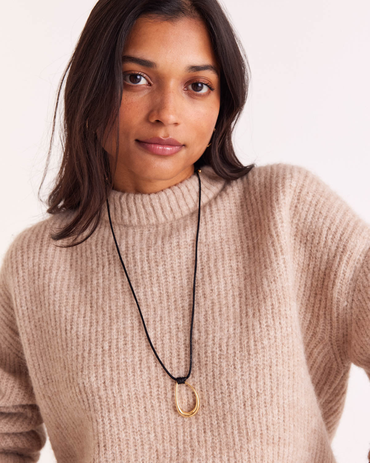 Pull Théodore beige