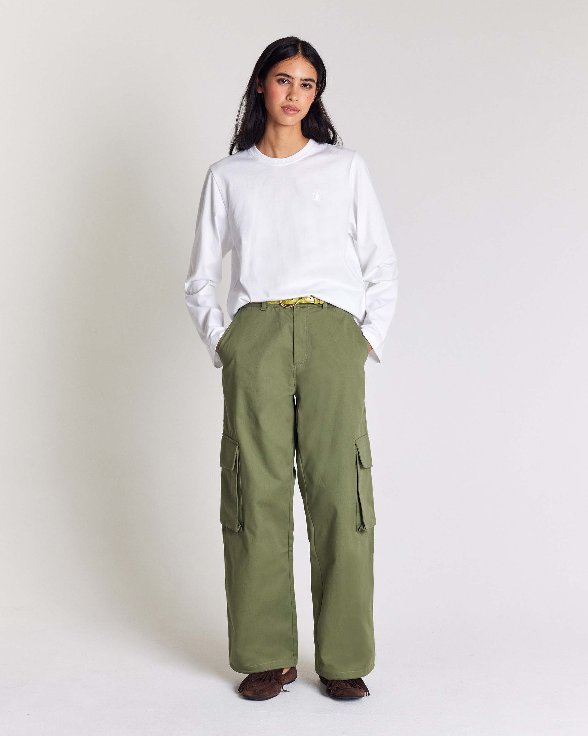 Pantalon Armand kaki