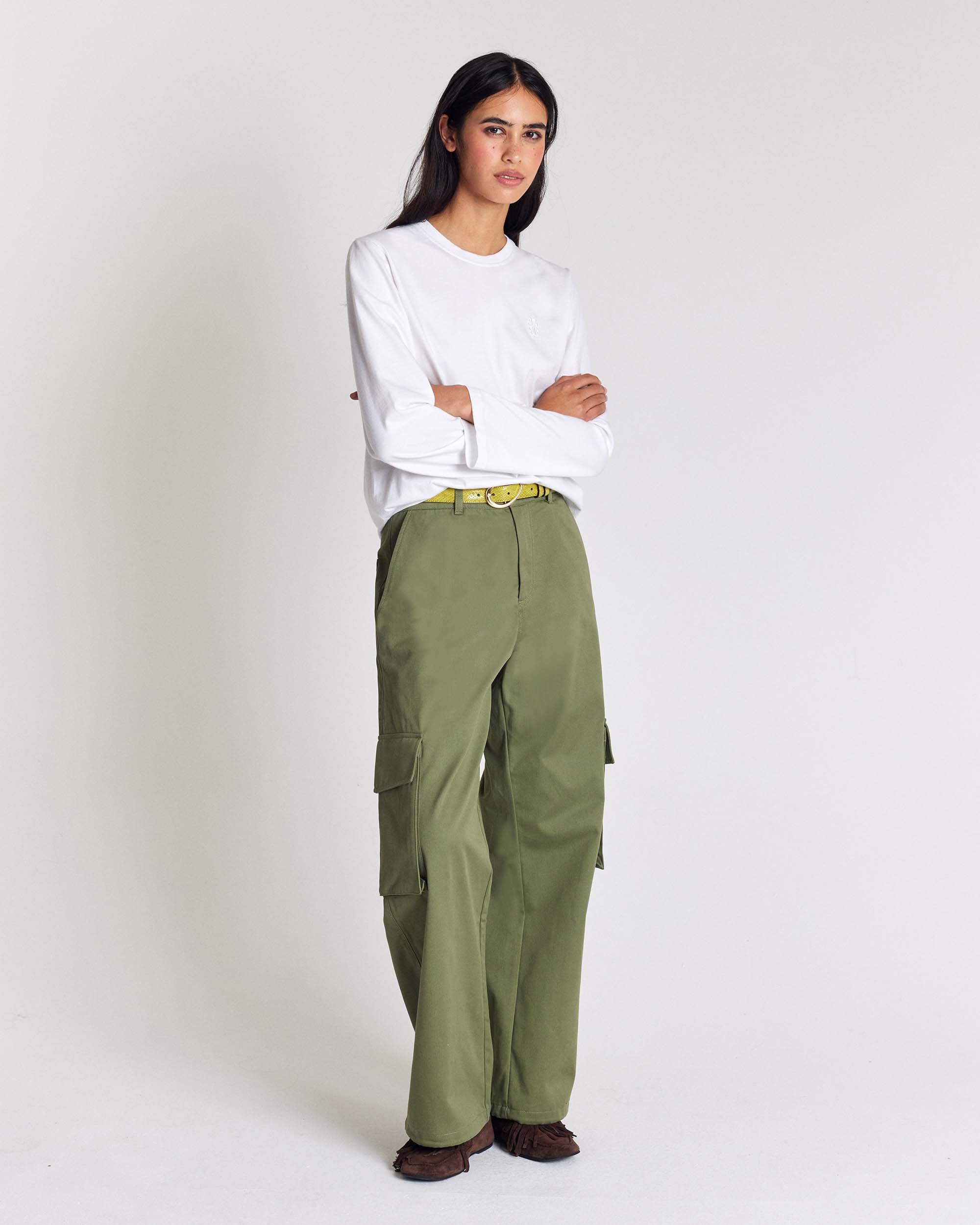 Pantalon Armand kaki