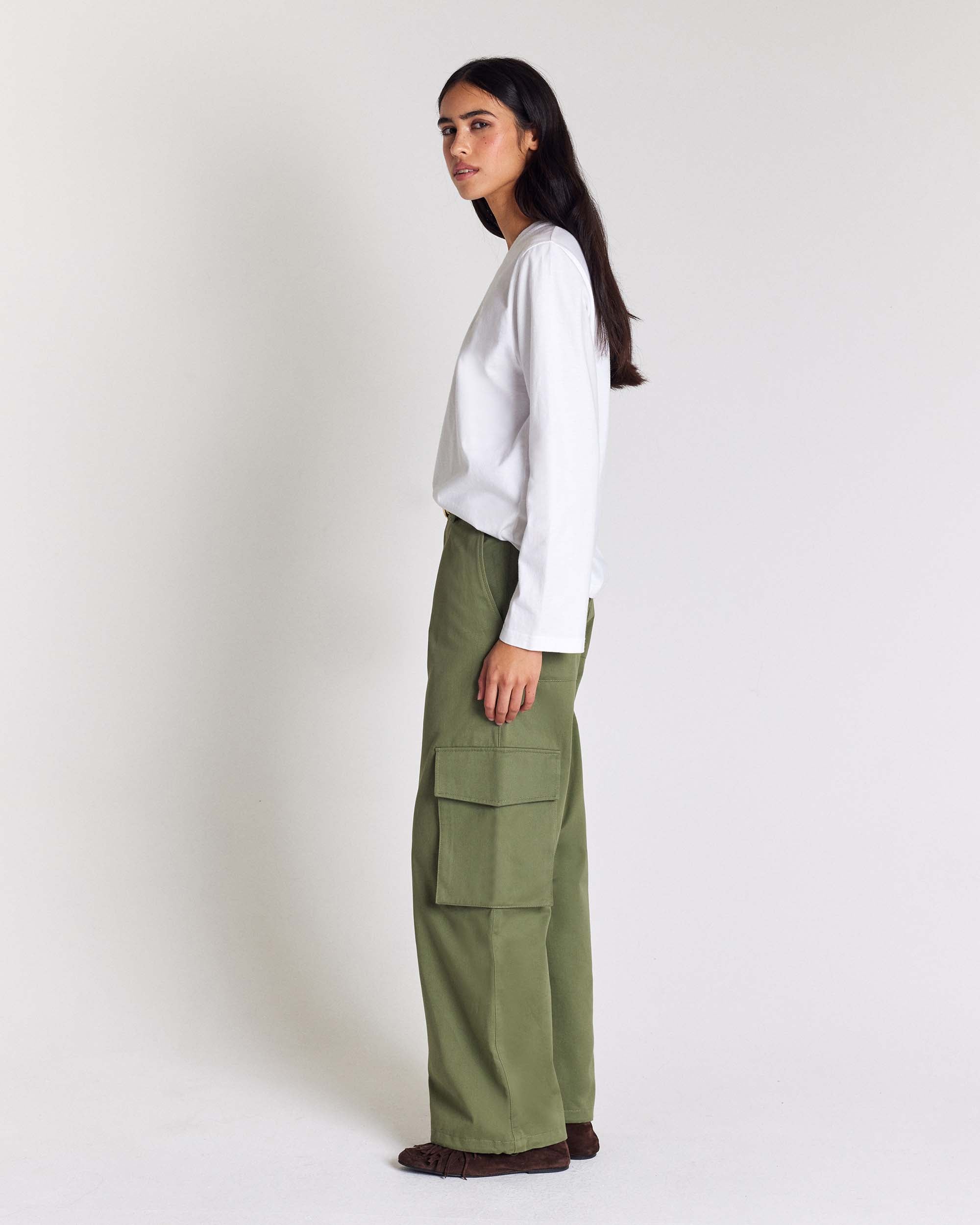 Pantalon Armand kaki