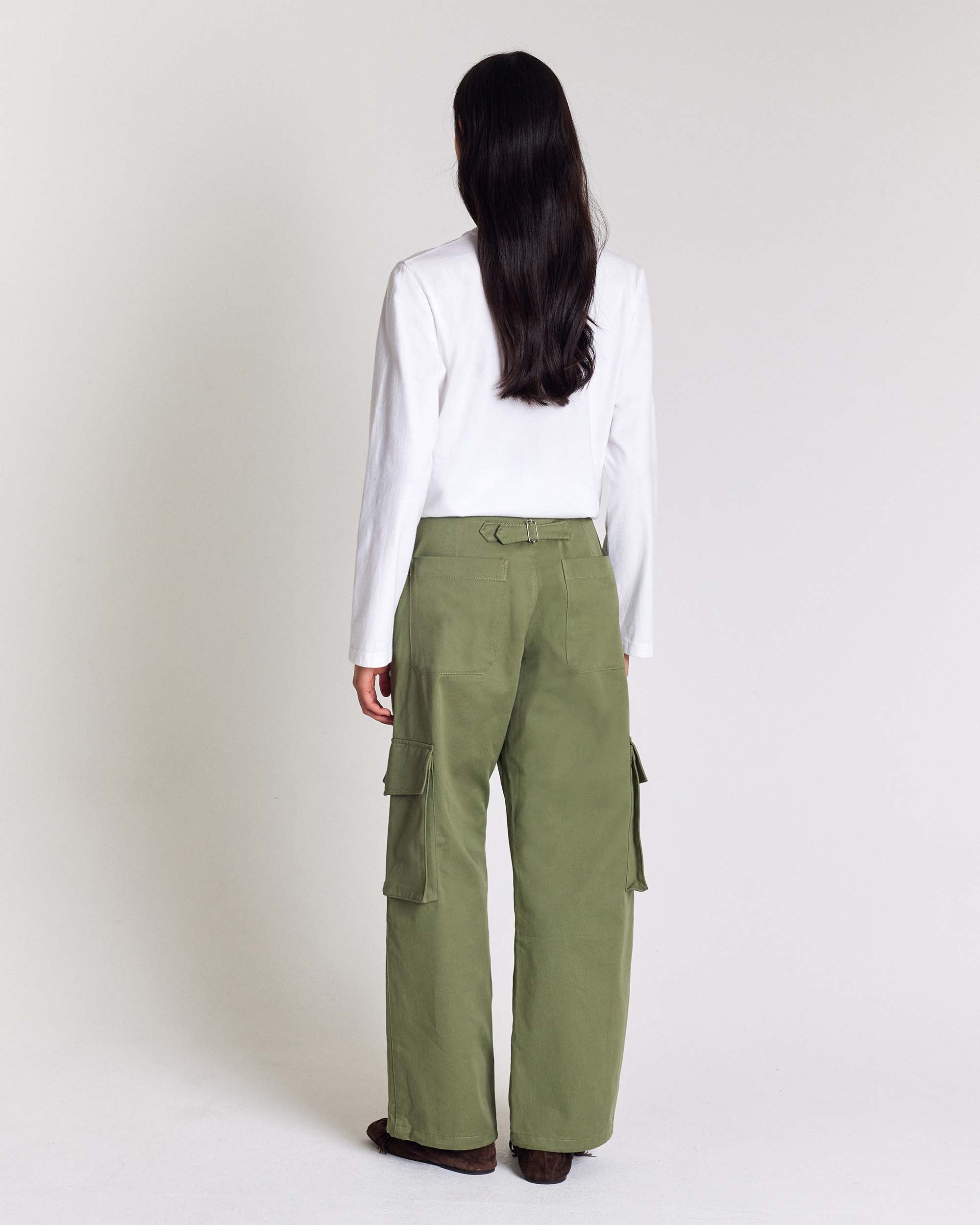 Pantalon Armand kaki