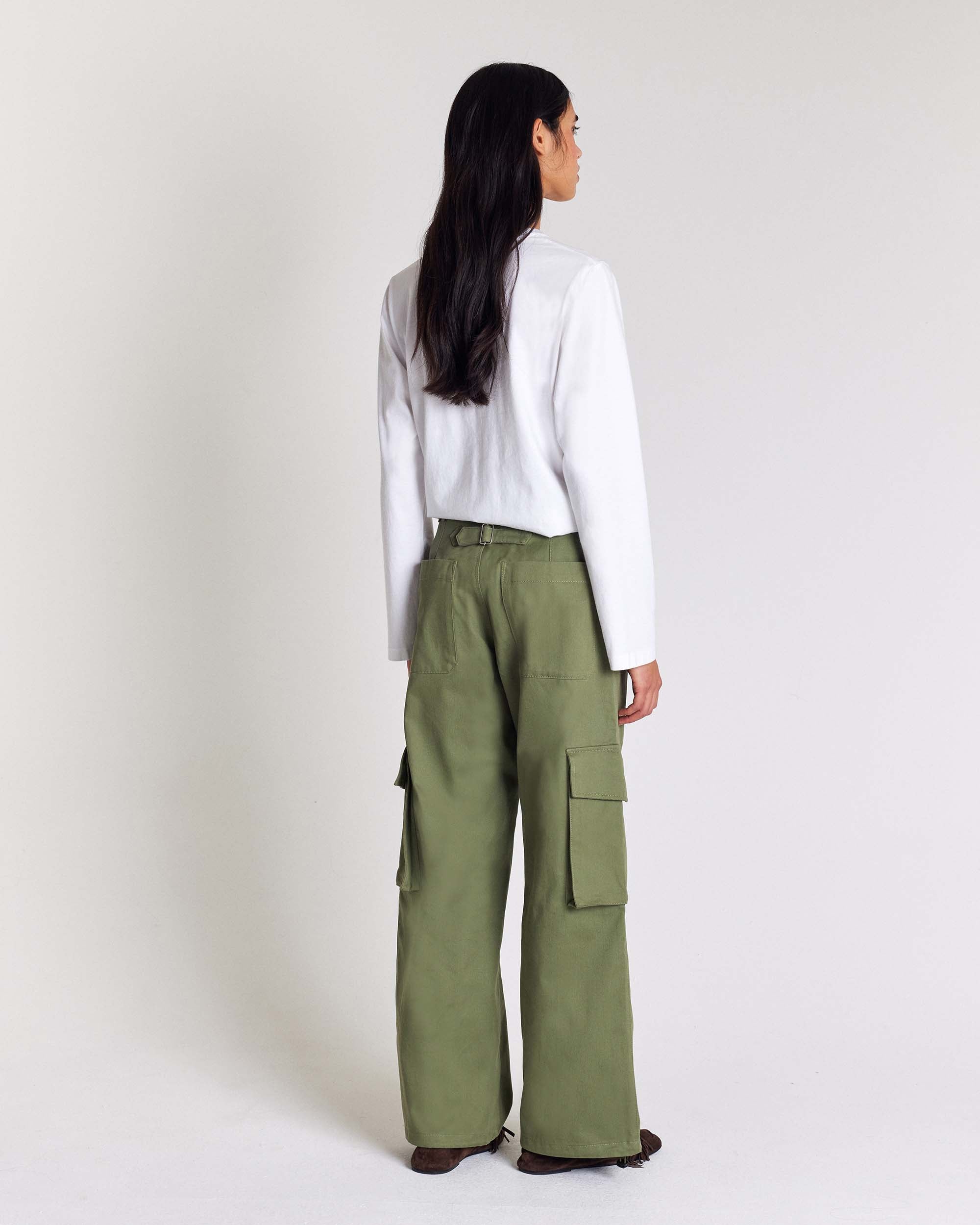 Pantalon Armand kaki