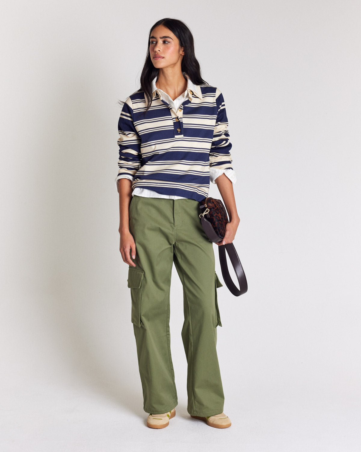 Pantalon Armand kaki