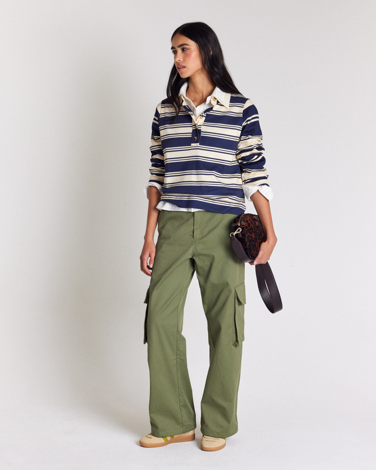 Pantalon Armand kaki