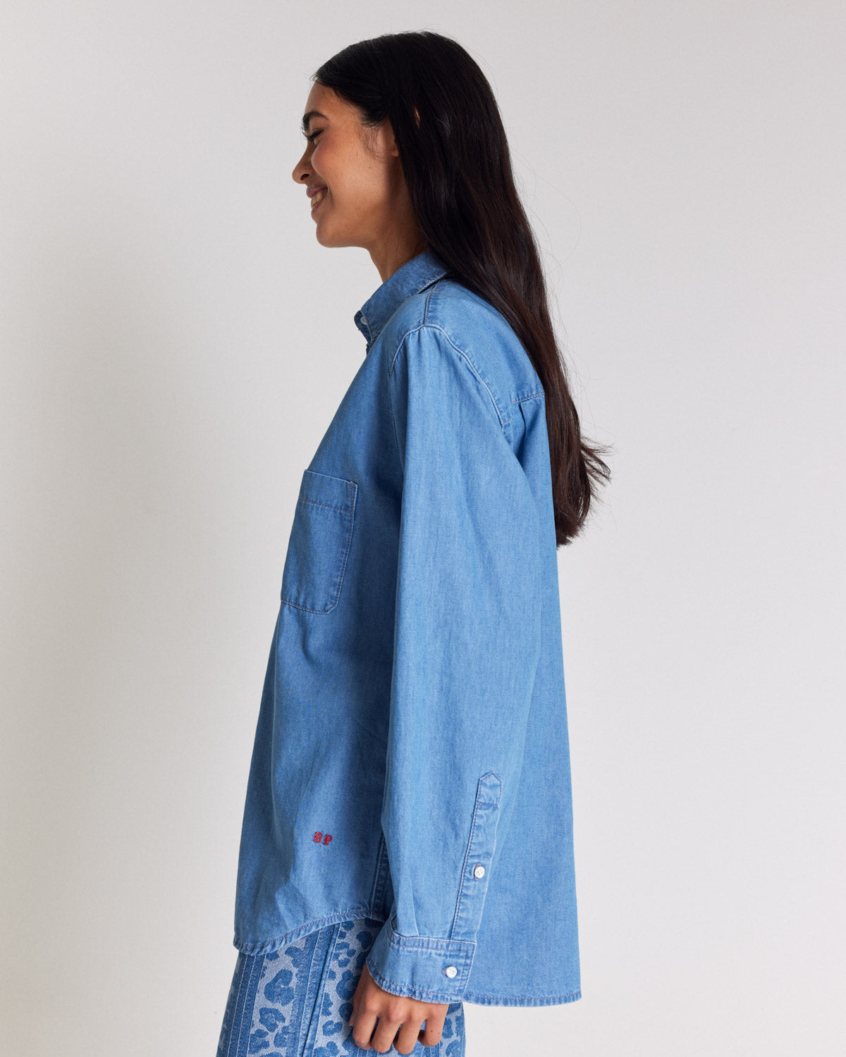 Chemise Anny bleu chambray