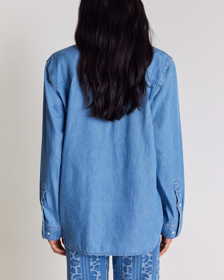 Chemise Anny bleu chambray