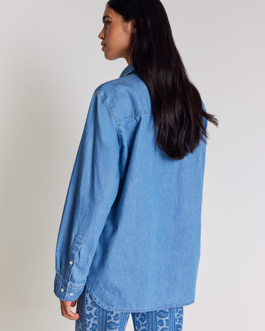 Chemise Anny bleu chambray