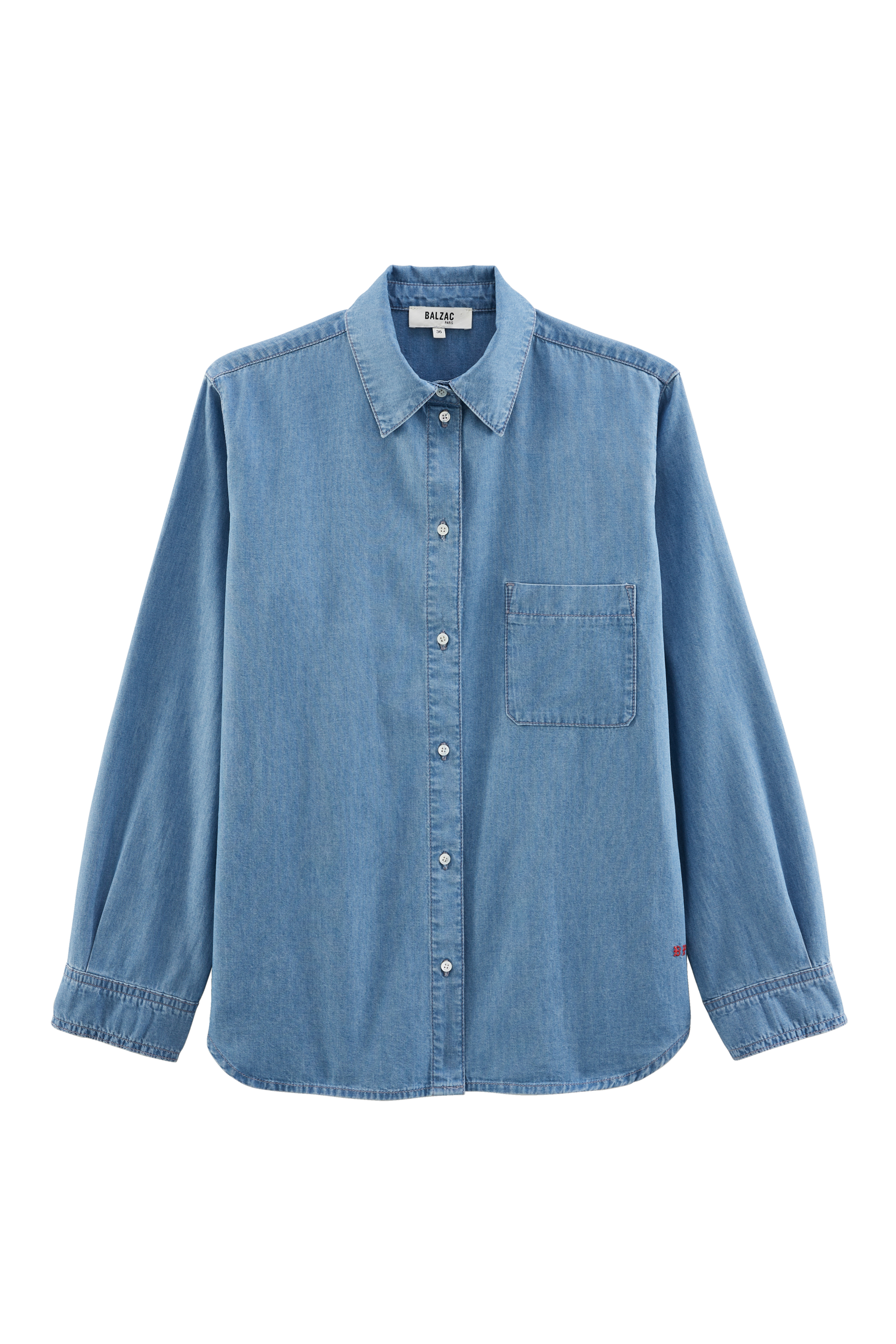 Chemise Anny bleu chambray