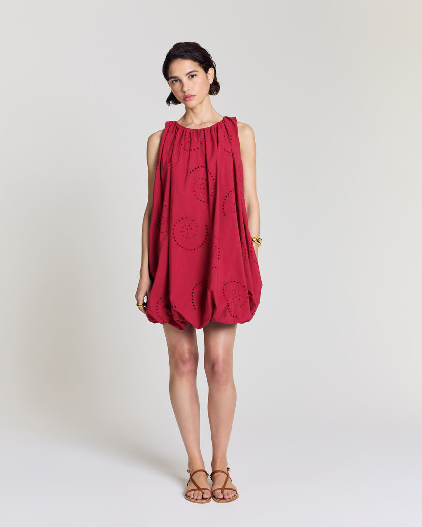 Robe Cleophee rouge