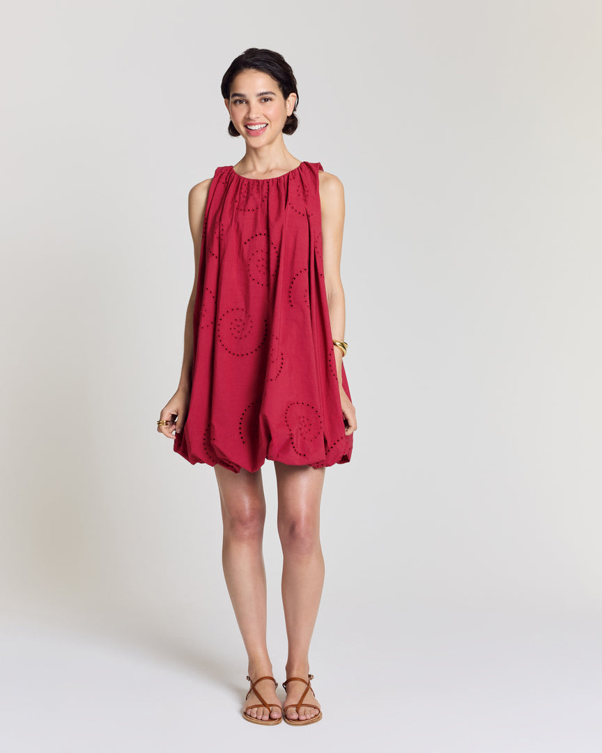 Robe Cleophee rouge