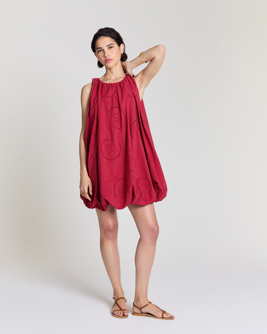 Robe Cleophee rouge
