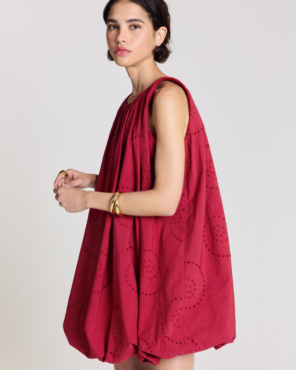 Robe Cleophee rouge