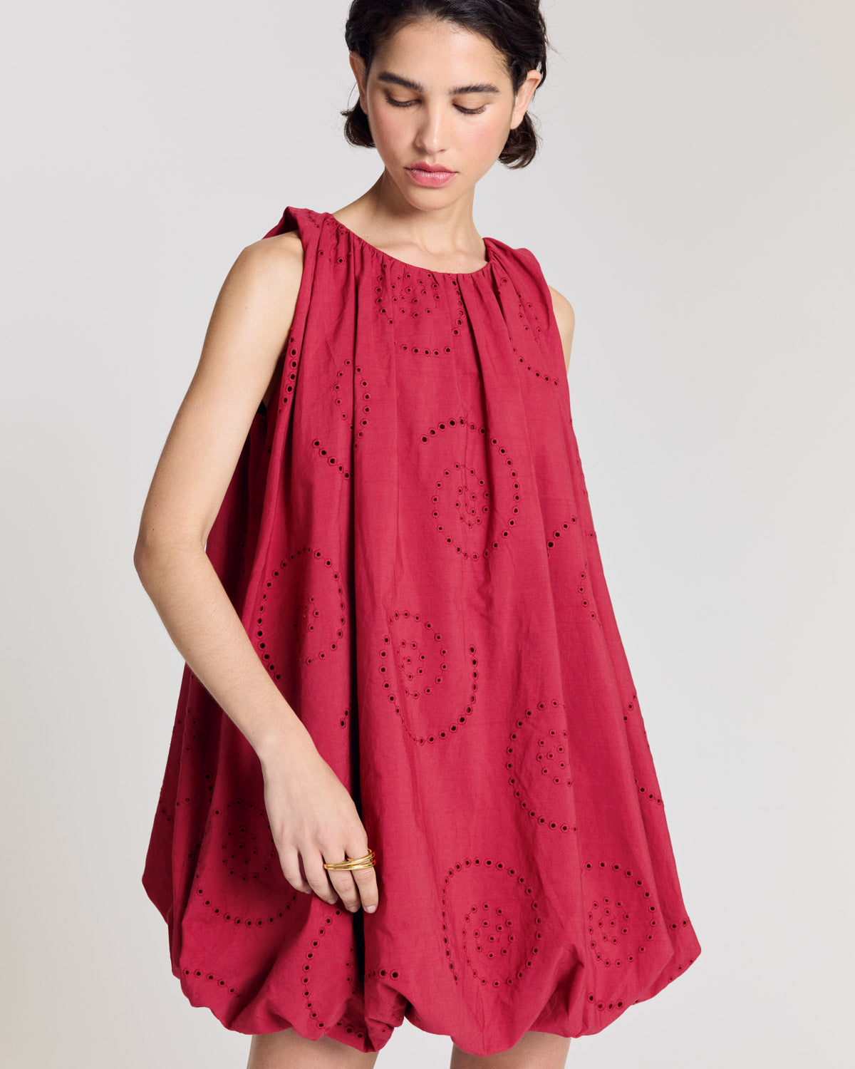 Robe Cleophee rouge