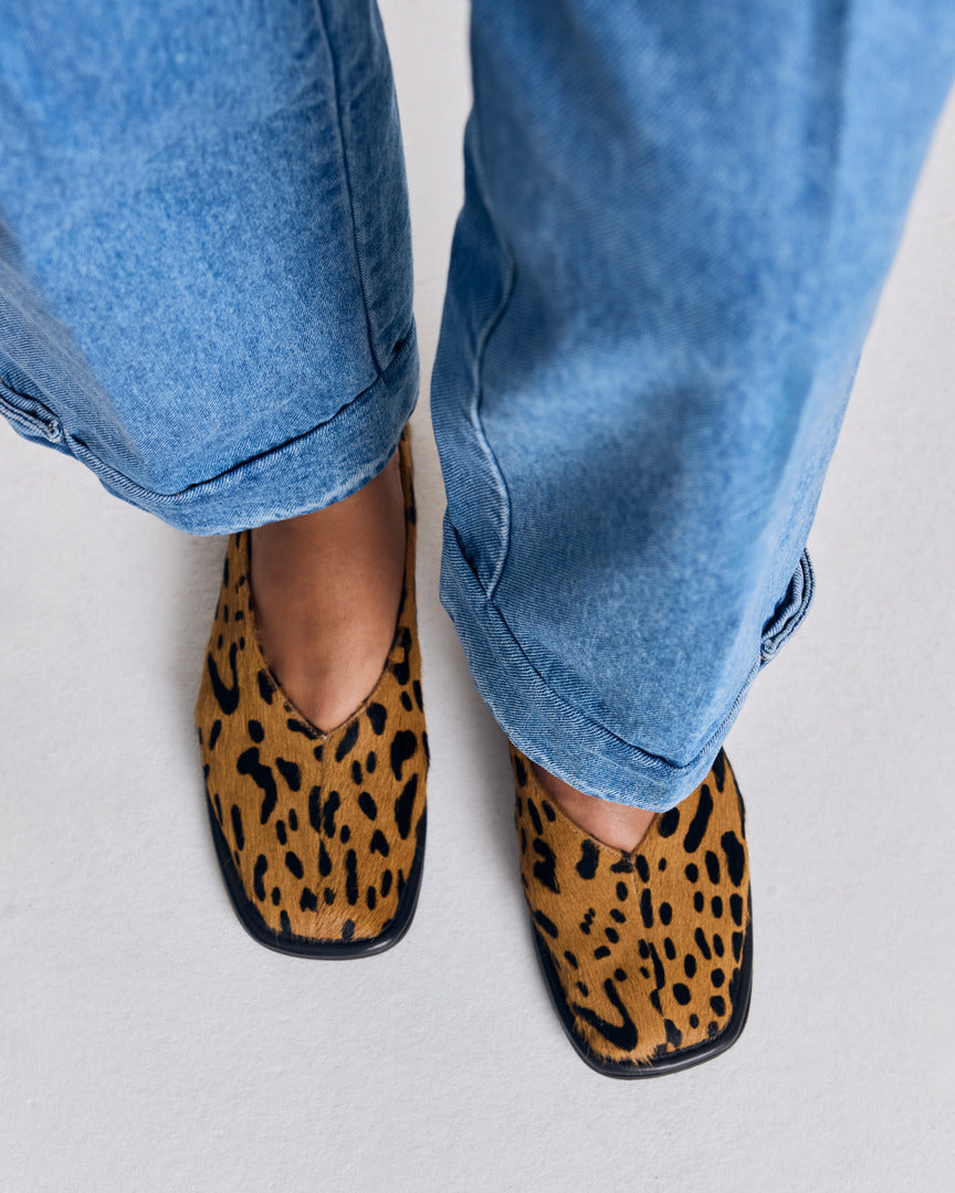 Ballerines Elise pony guépard
