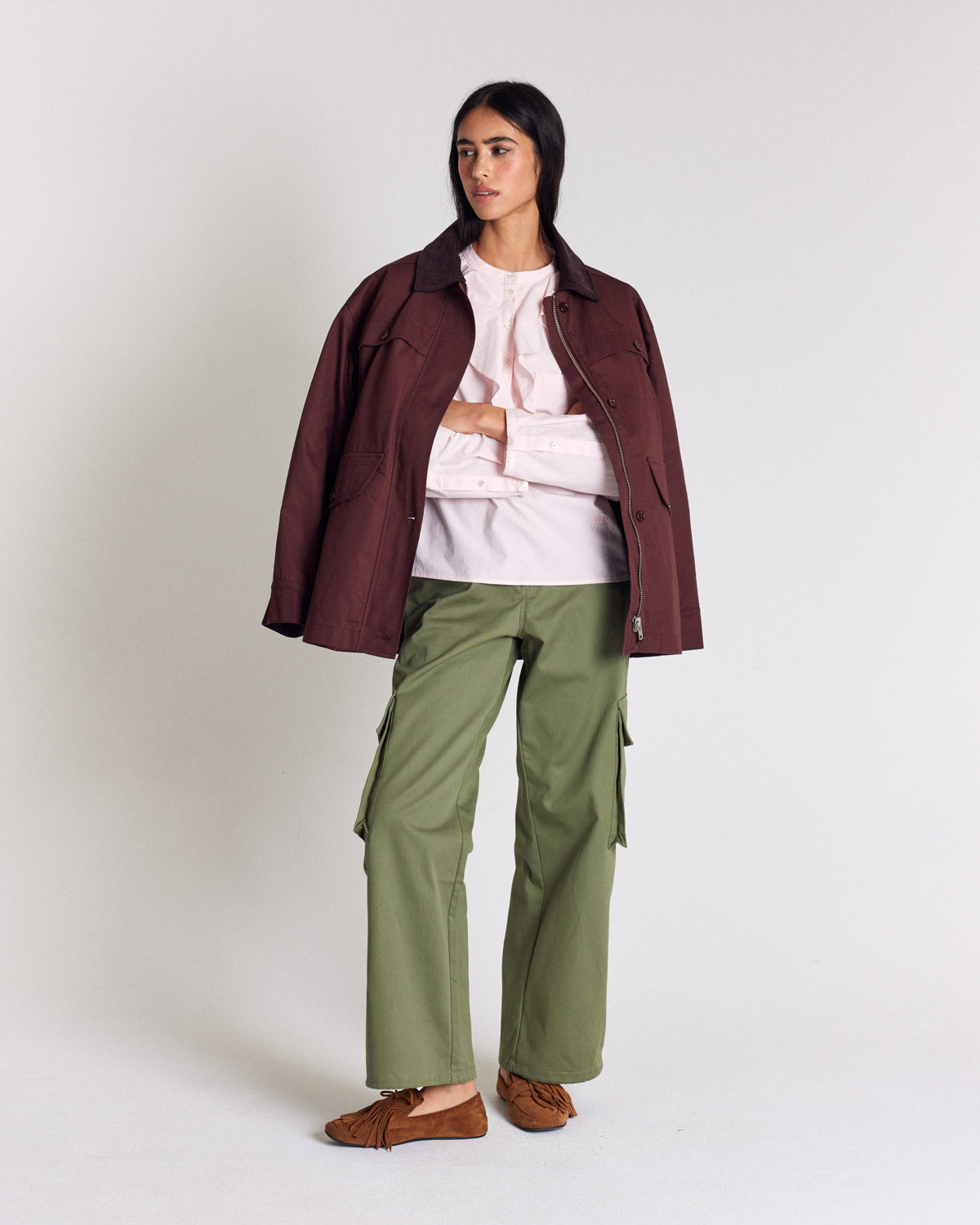Pantalon Armand kaki