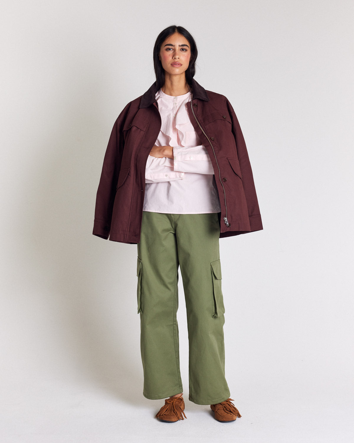 Pantalon Armand kaki