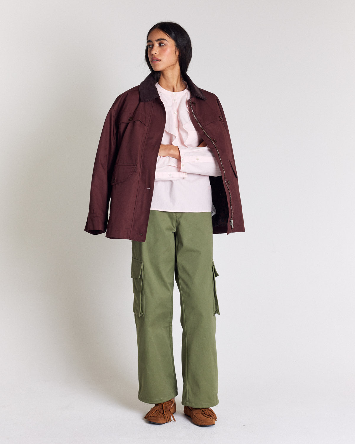 Pantalon Armand kaki