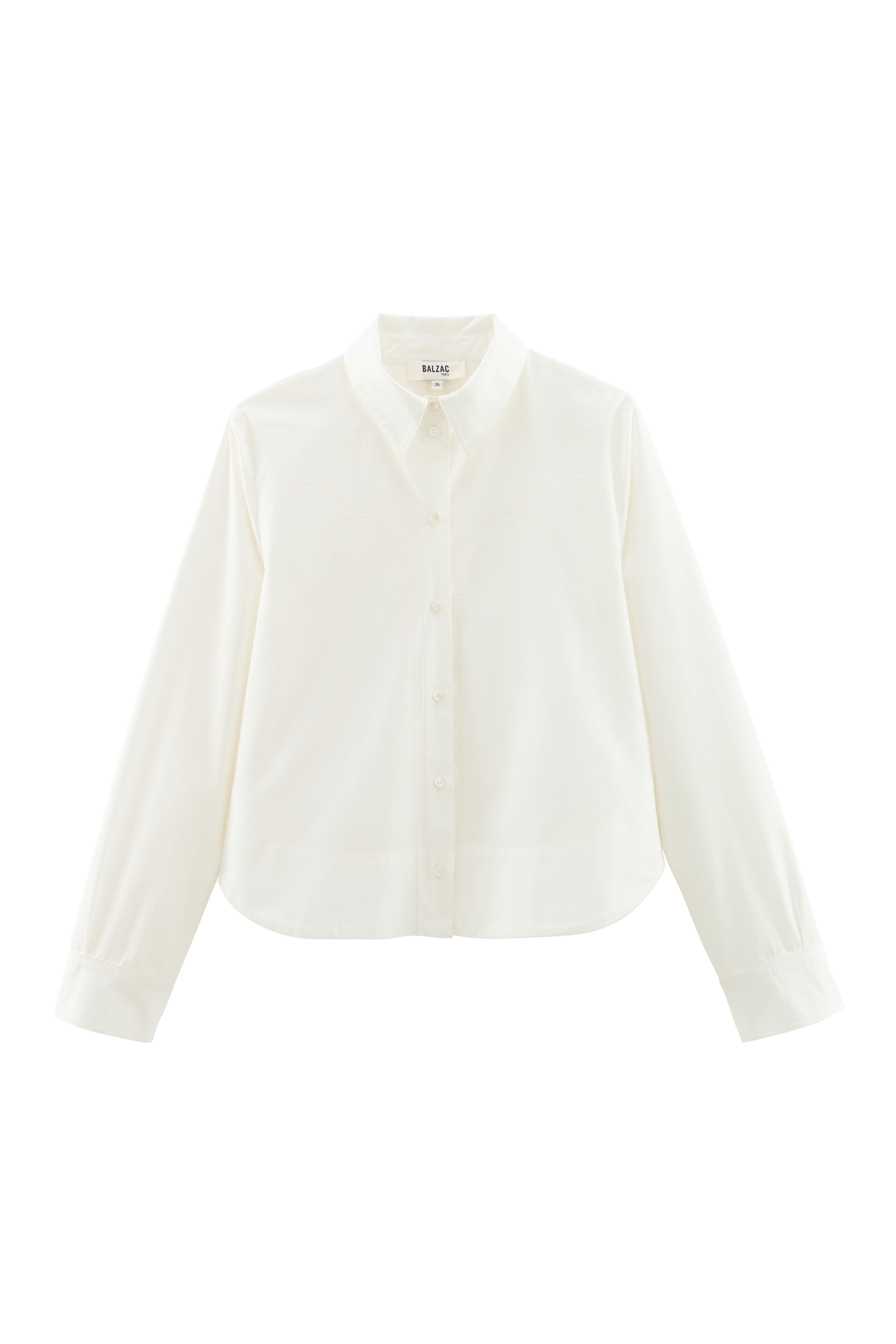 Chemise West blanc naturel