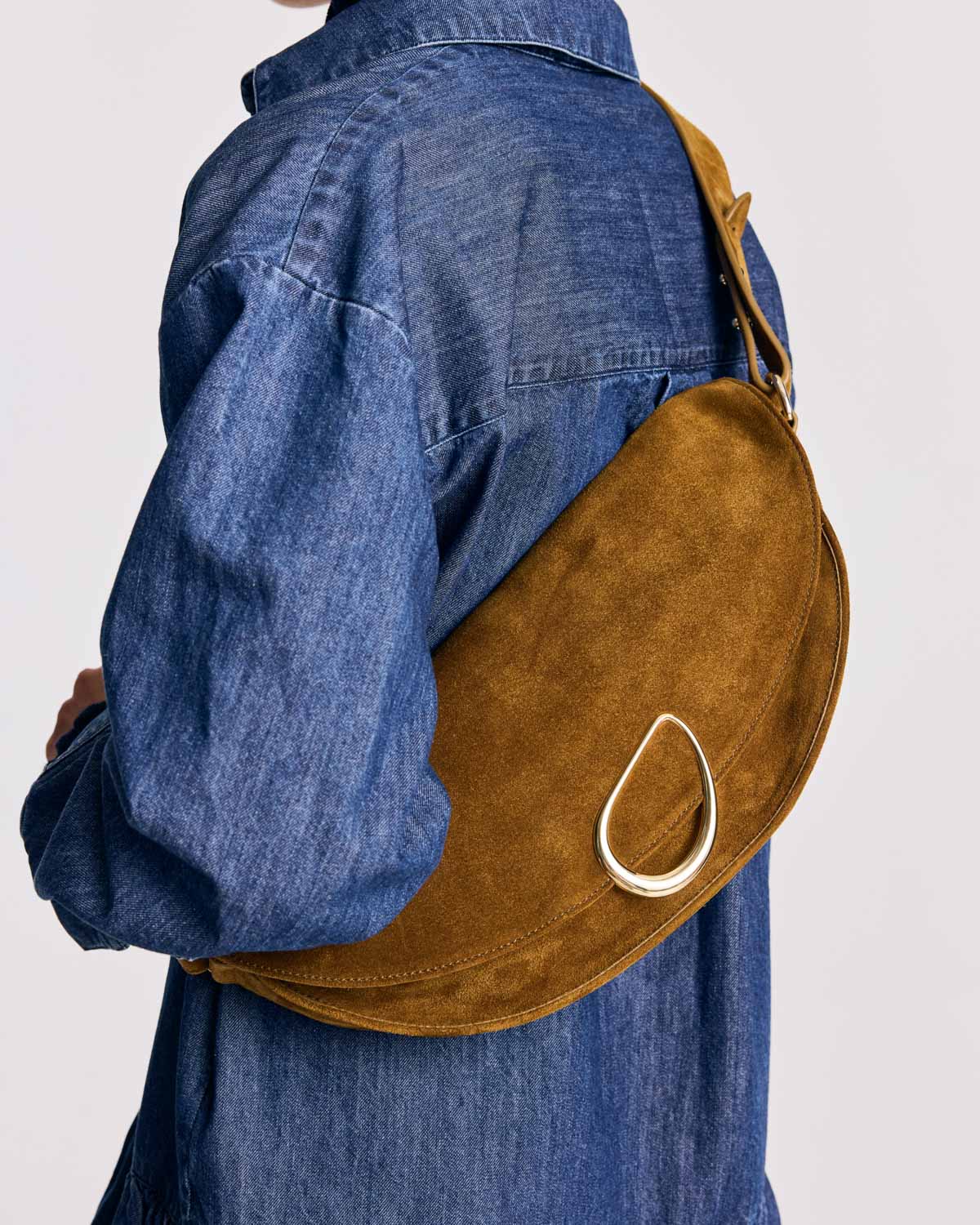 Robe Deborah bleu chambray foncé