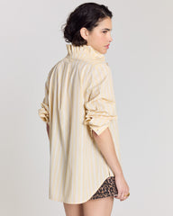 Chemise Leonor rayures jaune