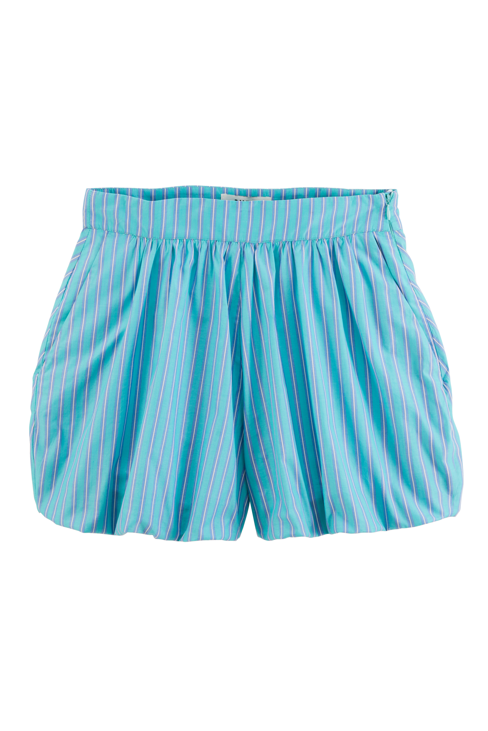 Short Marcelline rayures turquoise