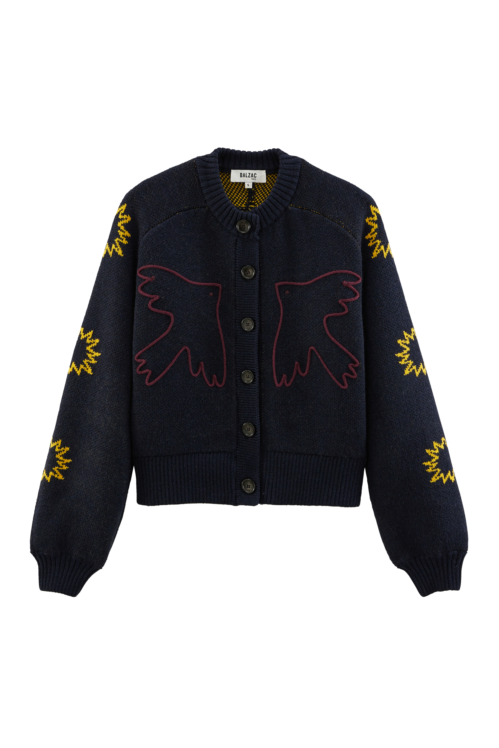 Cardigan Lucile bleu marine