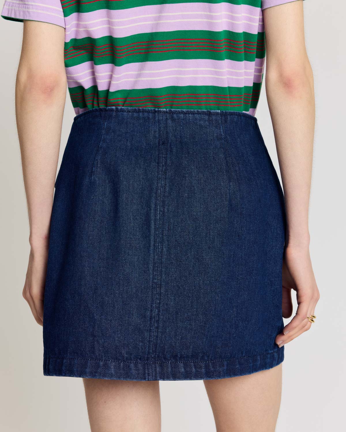 Jupe Rosina bleu indigo