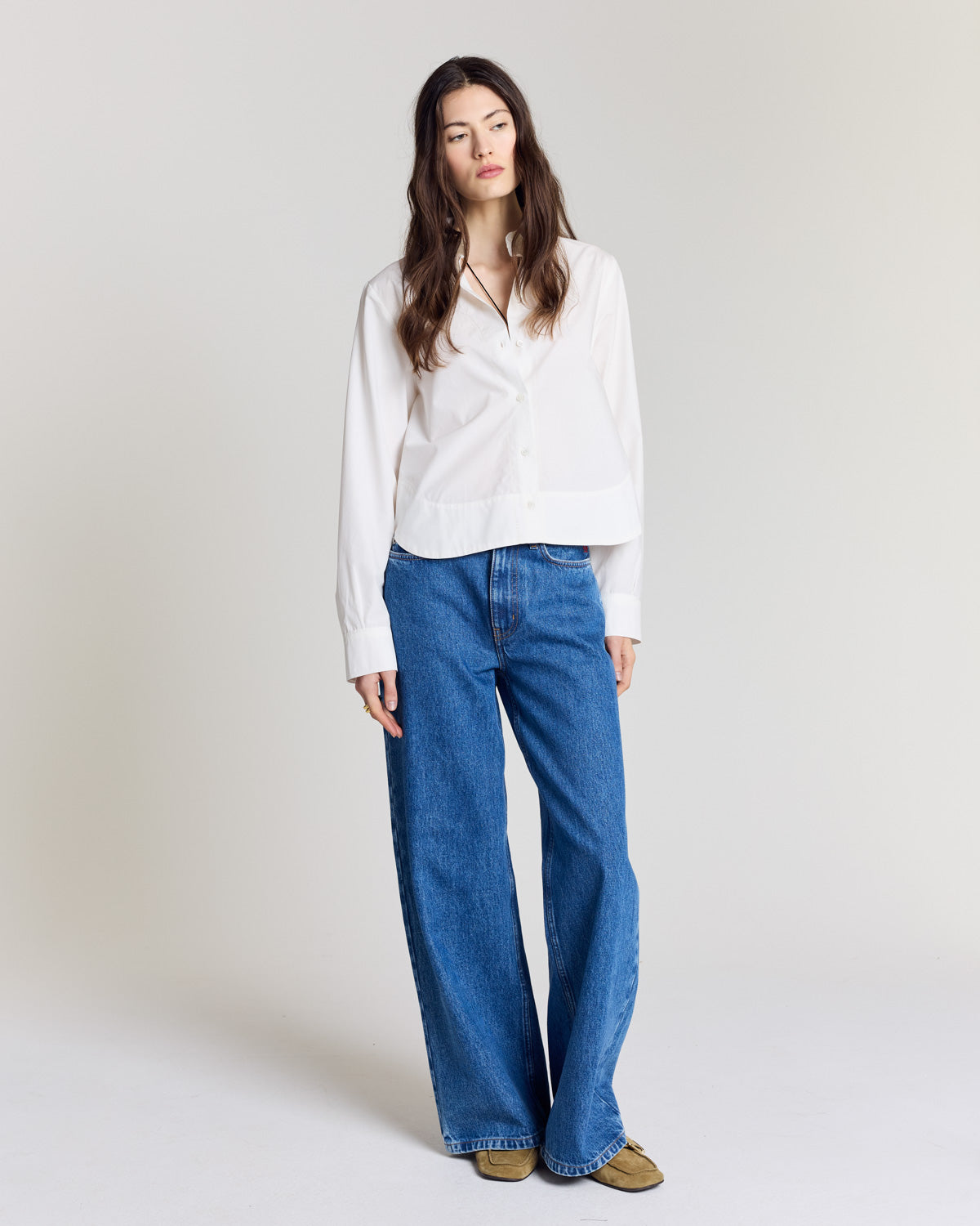 Chemise West blanc naturel