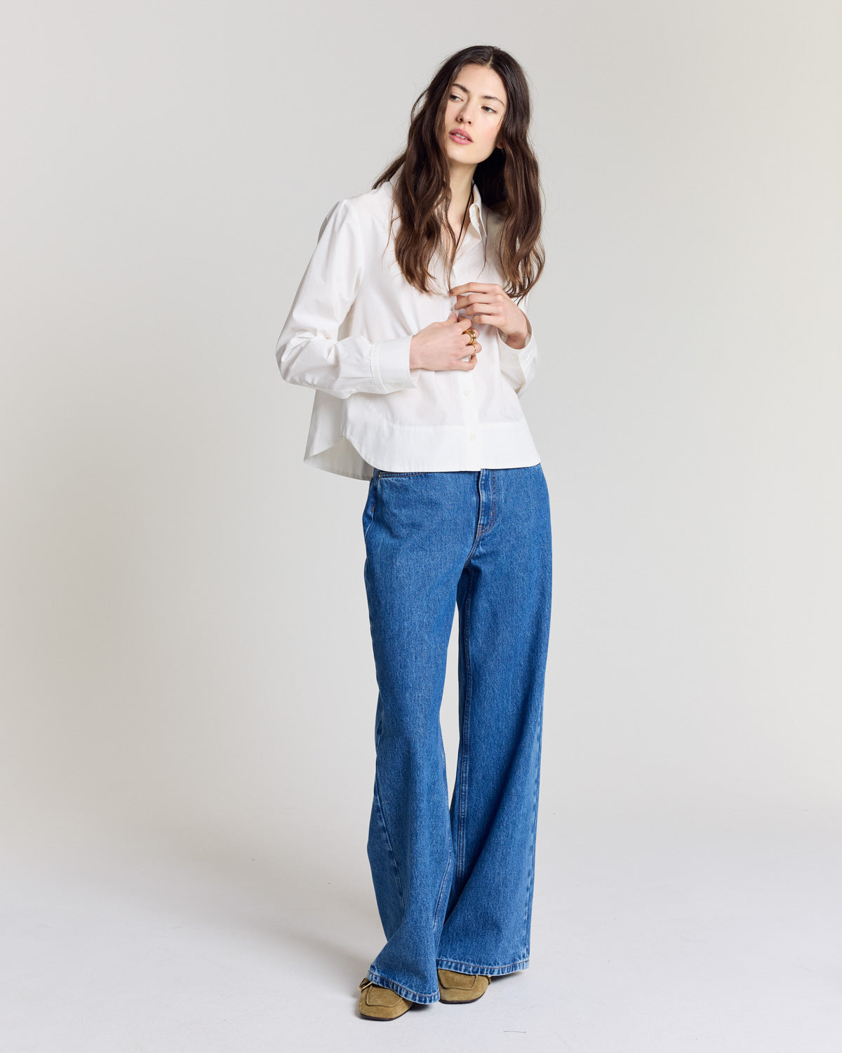 Chemise West blanc naturel