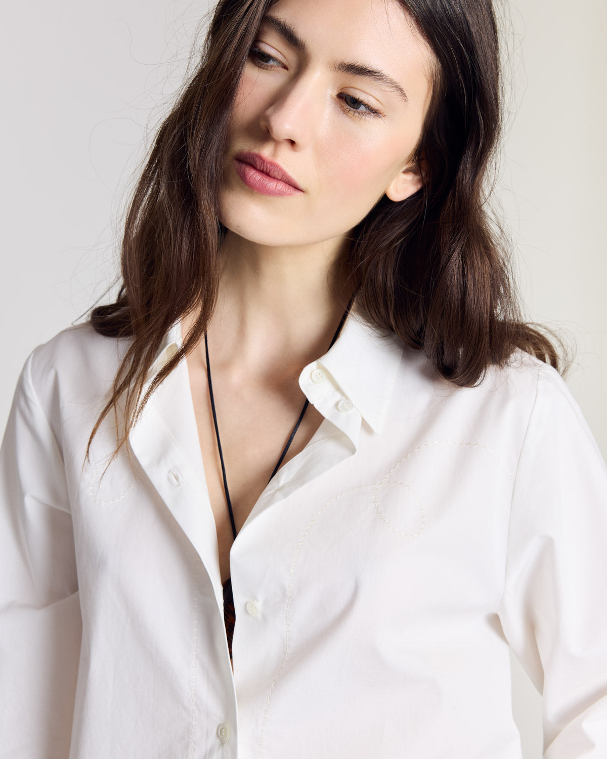 Chemise West blanc naturel