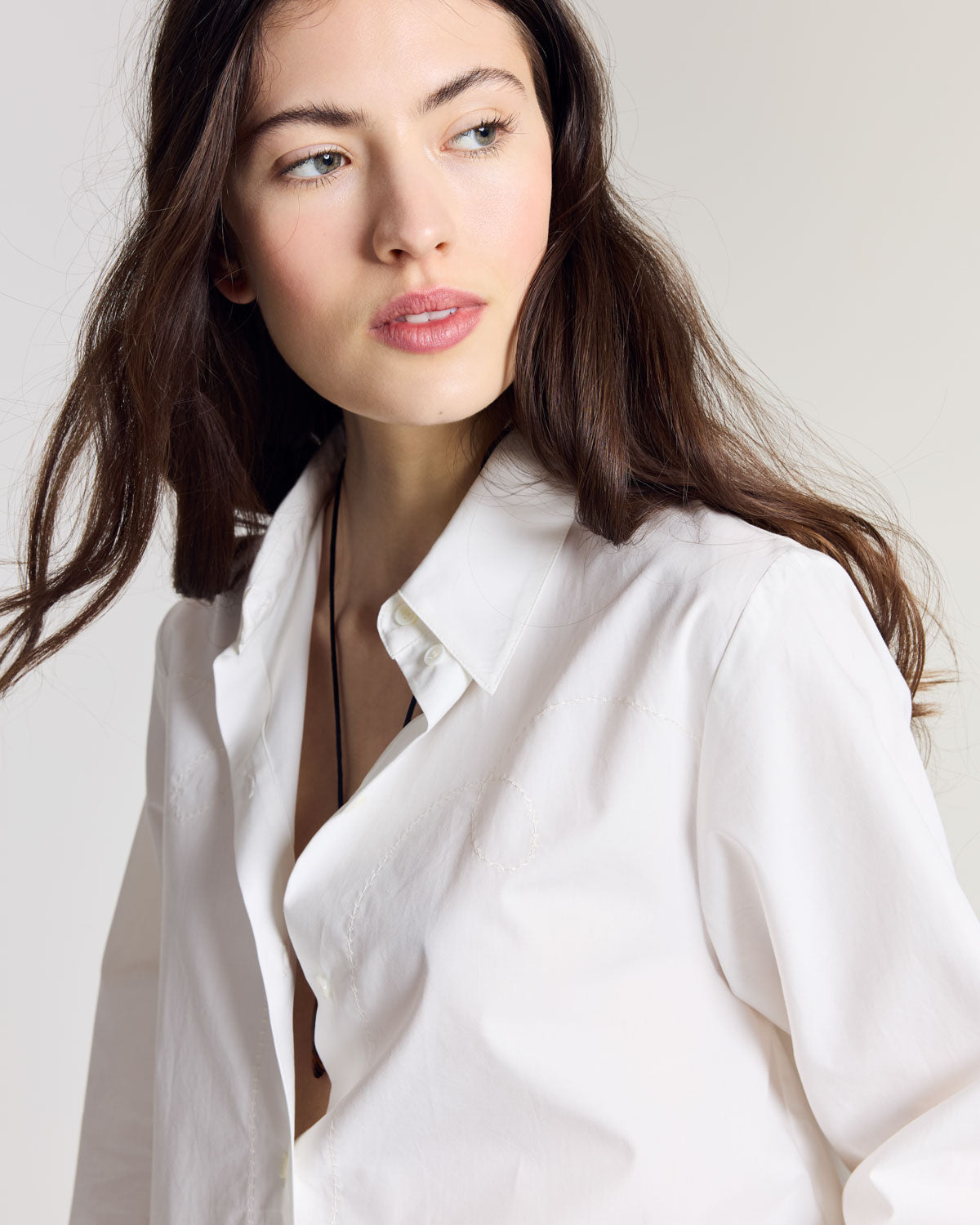 Chemise West blanc naturel